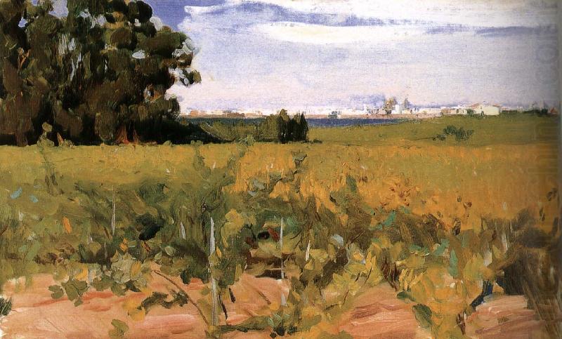 Near Seville, Joaquin Sorolla